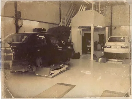 Foto van garage